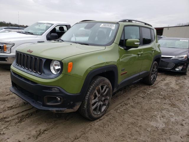 JEEP RENEGADE L 2016 with VIN ZACCJBBTXGPD21657 - Photo from auction