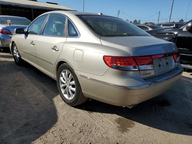 Photo 2 from auction – 2008 HYUNDAI AZERA SE with VIN KMHFC46F18A332650