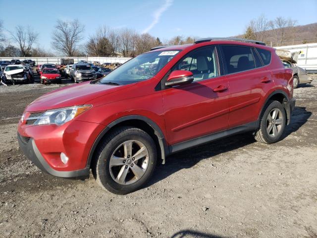 TOYOTA RAV4 XLE 2015 with VIN 2T3RFREV9FW354456 - Photo from auction