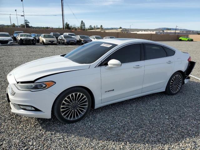FORD FUSION TIT 2017 with VIN 3FA6P0RU5HR190486 - Photo from auction