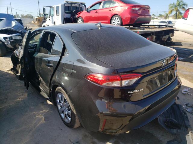 Photo 2 from auction – 2021 TOYOTA COROLLA LE with VIN JTDEPMAE0MJ146434