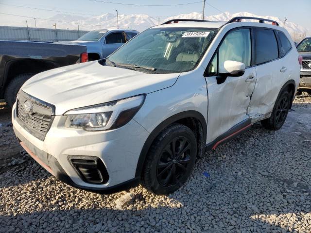SUBARU FORESTER S 2019 with VIN JF2SKAPC5KH483421 - Photo from auction