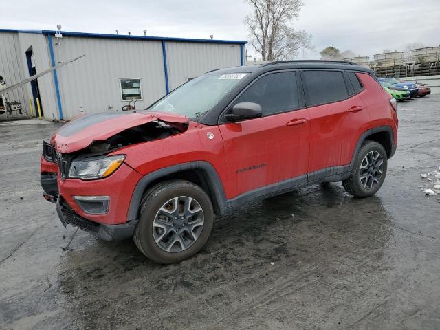 JEEP COMPASS TR 2020 with VIN 3C4NJDDB2LT177520 - Photo from auction