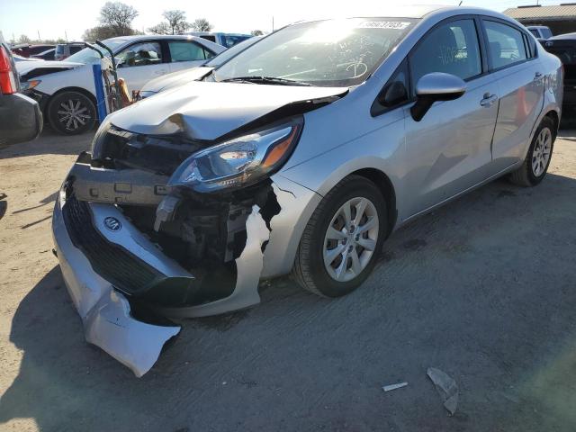 KIA RIO LX 2014 with VIN KNADM4A30E6398673 - Photo from auction