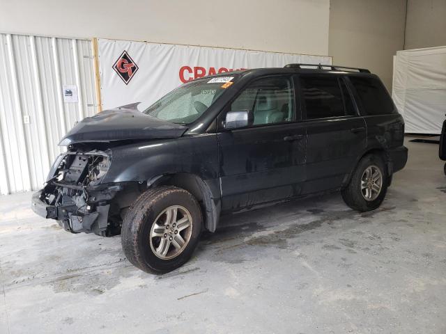 HONDA PILOT EXL 2005 with VIN 5FNYF18555B068438 - Photo from auction