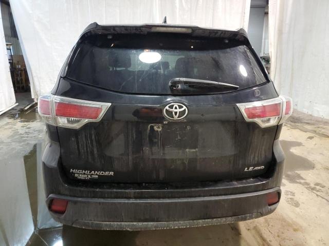 Photo 6 from auction – 2014 TOYOTA HIGHLANDER with VIN 5TDBKRFH6ES022268