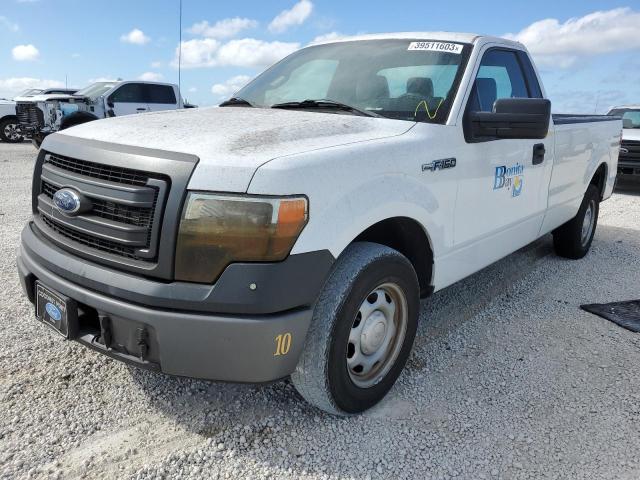 FORD F150 2014 with VIN 1FTMF1CM9EKD97854 - Photo from auction