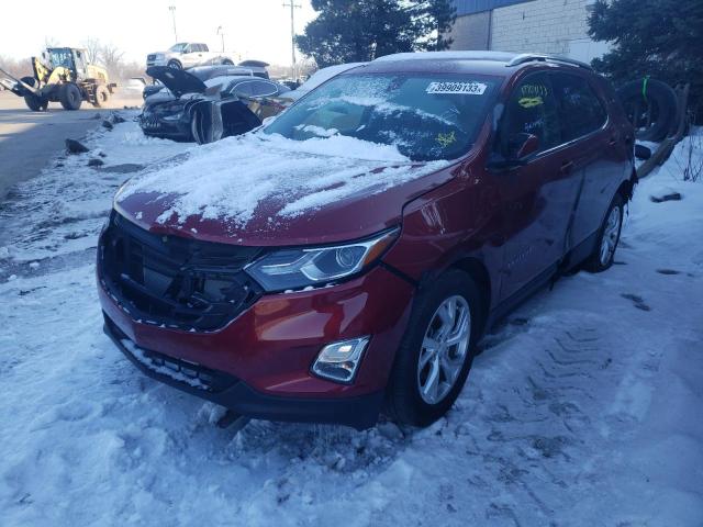 CHEVROLET EQUINOX LT 2019 with VIN 3GNAXLEX7KL259833 - Photo from auction