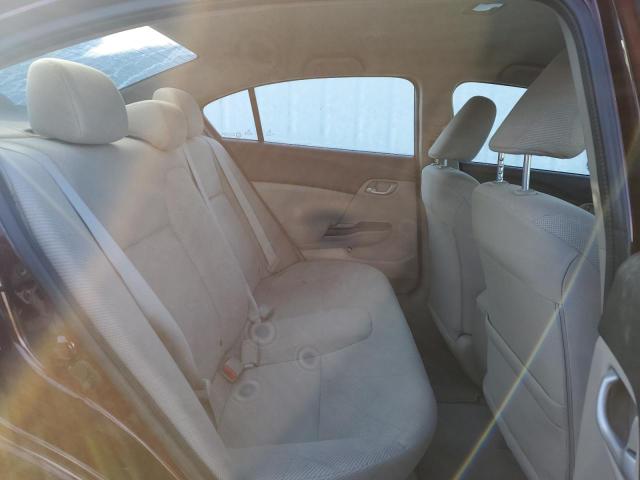 Photo 10 from auction – 2012 HONDA CIVIC LX with VIN 19XFB2F59CE376291