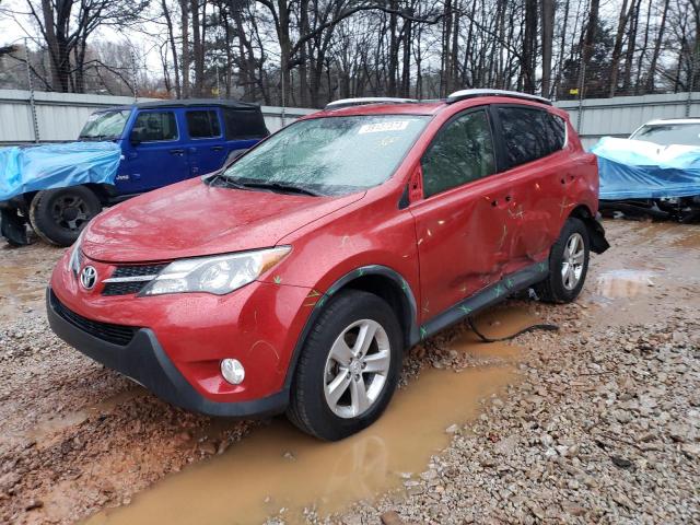 TOYOTA RAV4 XLE 2014 with VIN JTMWFREV1EJ007381 - Photo from auction