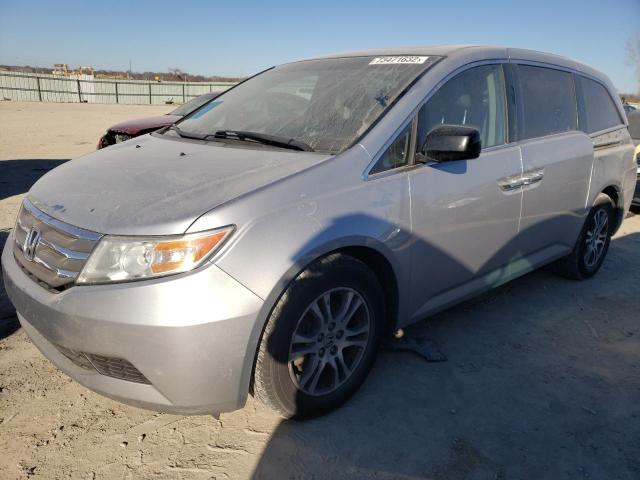HONDA ODYSSEY EX 2013 with VIN 5FNRL5H63DB024689 - Photo from auction