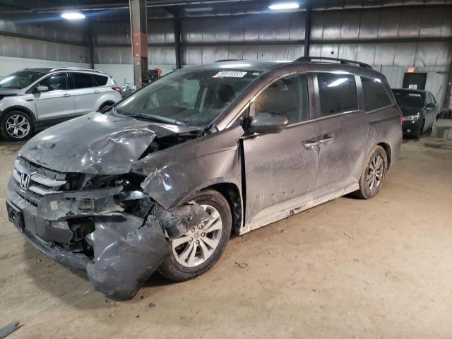HONDA ODYSSEY EX 2014 with VIN 5FNRL5H69EB122529 - Photo from auction
