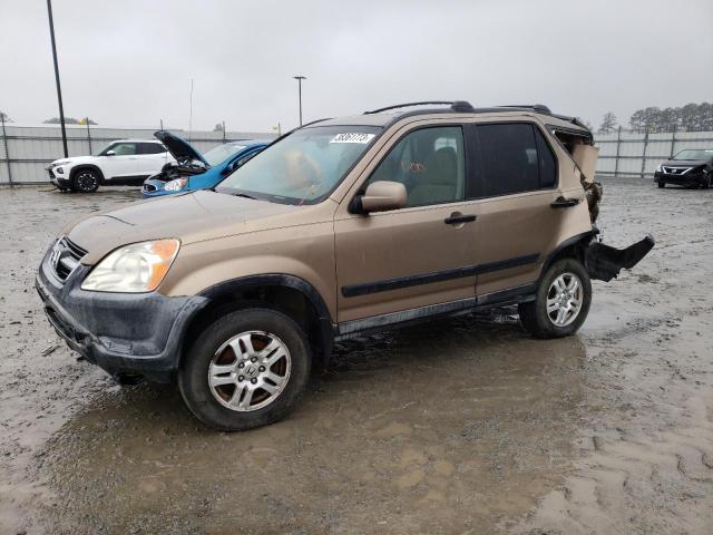 HONDA CR-V EX 2002 with VIN JHLRD78862C080133 - Photo from auction