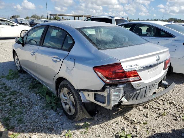 Photo 2 from auction – 2013 HONDA CIVIC LX with VIN 19XFB2F52DE021335