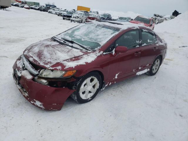 HONDA CIVIC EXL 2008 with VIN 2HGFA15998H014640 - Photo from auction