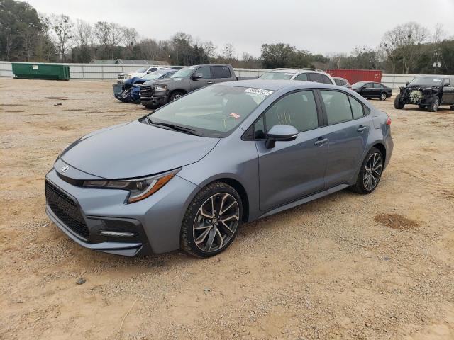 TOYOTA COROLLA SE 2022 with VIN 5YFS4MCE0NP133091 - Photo from auction
