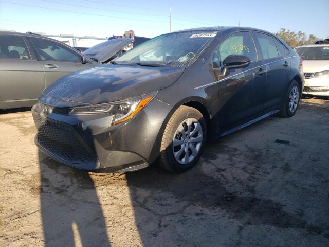 TOYOTA COROLLA LE 2020 with VIN 5YFEPRAE6LP072363 - Photo from auction