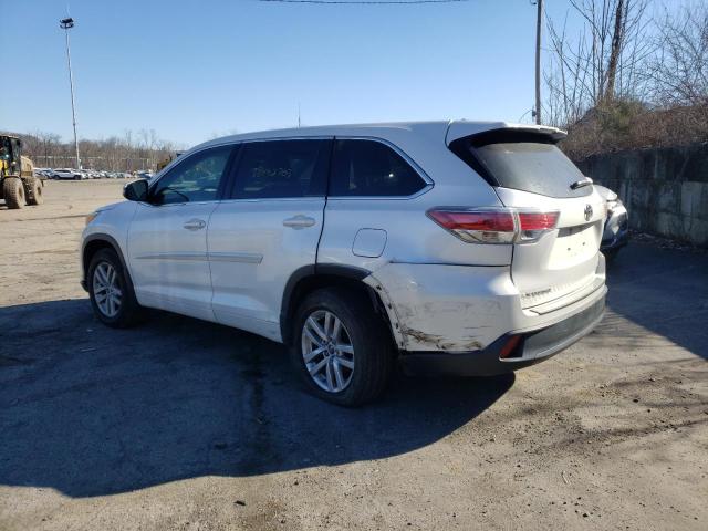 Photo 2 from auction – 2016 TOYOTA HIGHLANDER with VIN 5TDBKRFH2GS330878