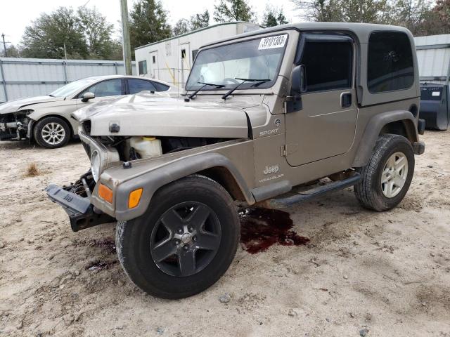 JEEP WRANGLER / 2006 with VIN 1J4F449SX6P733614 - Photo from auction