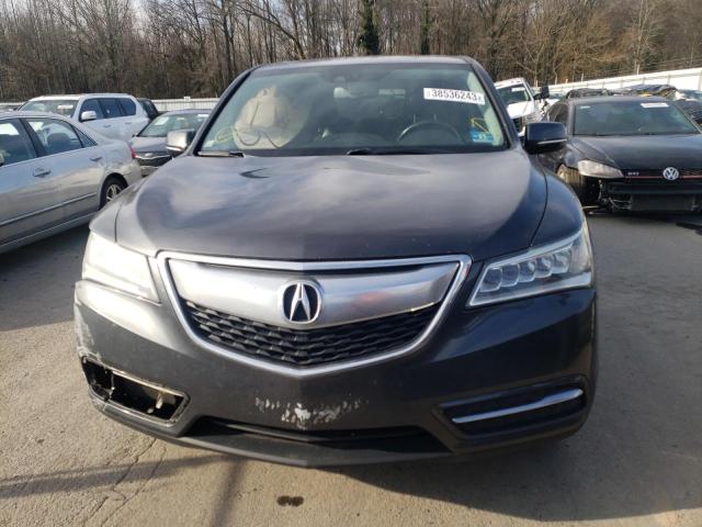Photo 5 from auction – 2014 ACURA MDX TECHNO with VIN 5FRYD4H41EB032338