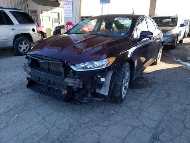 FORD FUSION SE 2013 with VIN 3FA6P0H79DR387828 - Photo from auction