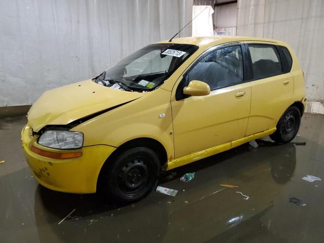 CHEVROLET AVEO BASE 2008 with VIN KL1TD66688B242266 - Photo from auction