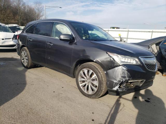 Photo 4 from auction – 2014 ACURA MDX TECHNO with VIN 5FRYD4H41EB032338