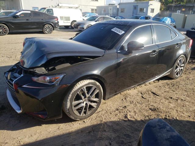 LEXUS IS 300 2019 with VIN JTHBA1D28K5090574 - Photo from auction