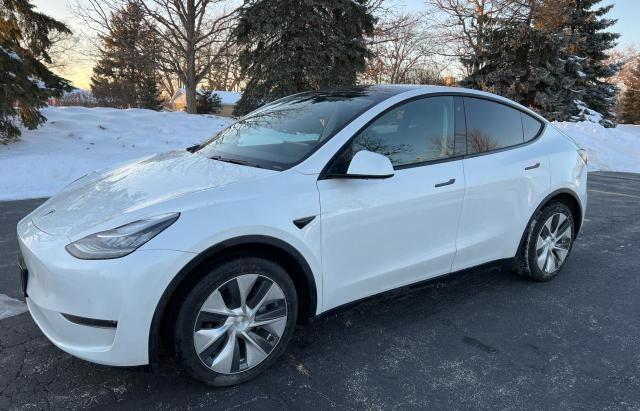 Photo 2 from auction – 2020 TESLA MODEL Y with VIN 5YJYGDEE2LF043657