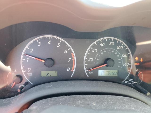 Photo 9 from auction – 2010 TOYOTA COROLLA BA with VIN 2T1BU4EE0AC365276