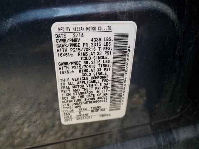 Photo 10 from auction – 2014 NISSAN ROGUE SELE with VIN JN8AS5MT9EW606552