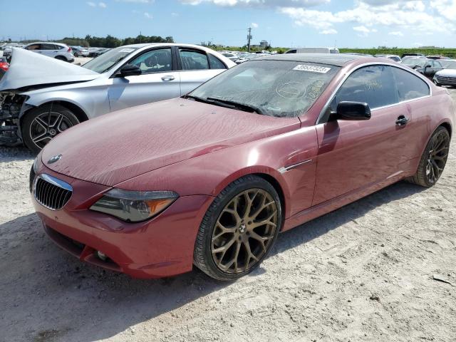 BMW 645 CI AUT 2005 with VIN WBAEH73475B192628 - Photo from auction