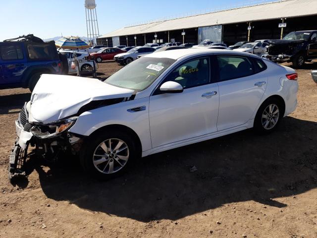 KIA OPTIMA LX 2018 with VIN 5XXGT4L33JG195577 - Photo from auction