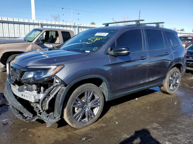 HONDA PASSPORT E 2021 with VIN 5FNYF8H56MB012340 - Photo from auction