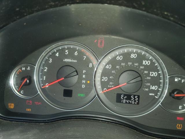 Photo 9 from auction – 2008 SUBARU LEGACY 2.5 with VIN 4S3BL616087200983