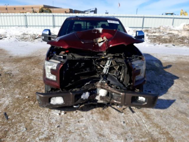 Photo 5 from auction – 2015 FORD F150 SUPER with VIN 1FTFW1EG9FFB13228