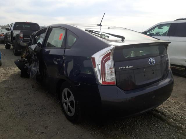 Photo 2 from auction – 2013 TOYOTA PRIUS with VIN JTDKN3DU2D1673056