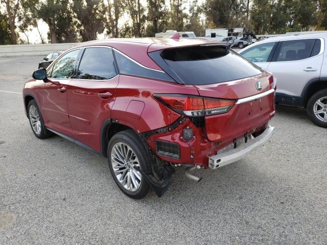 Photo 2 from auction – 2020 LEXUS RX 350 with VIN 2T2JZMAA9LC164362
