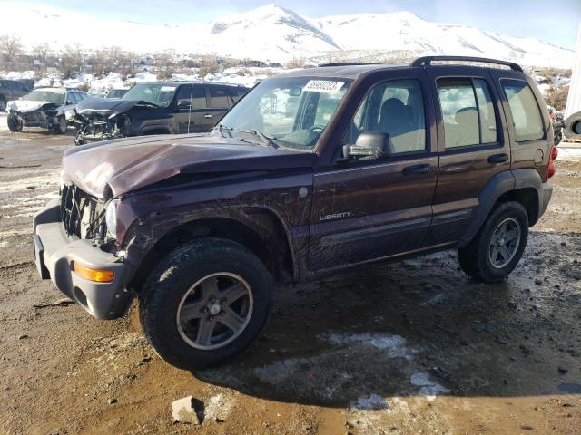 JEEP LIBERTY SP 2004 with VIN 1J4GL48K44W284572 - Photo from auction