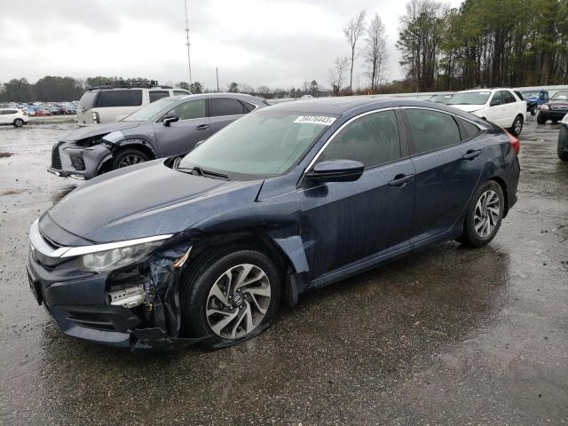HONDA CIVIC EX 2016 with VIN 19XFC2F76GE013239 - Photo from auction