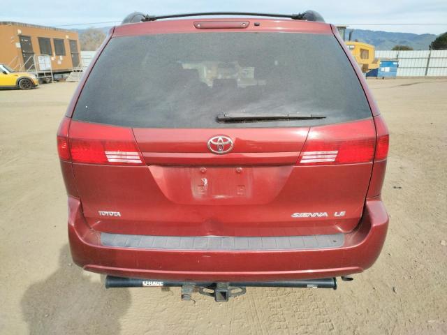 Photo 6 from auction – 2004 TOYOTA SIENNA CE with VIN 5TDZA23C34S176405