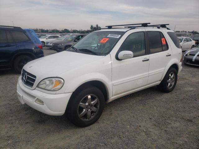 MERCEDES-BENZ ML 500 2002 with VIN 4JGAB75E12A324708 - Photo from auction