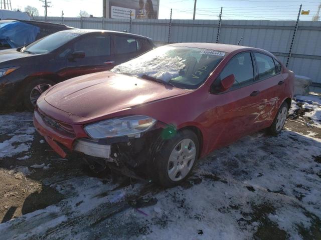 DODGE DART SE 2013 with VIN 1C3CDFAA4DD200166 - Photo from auction