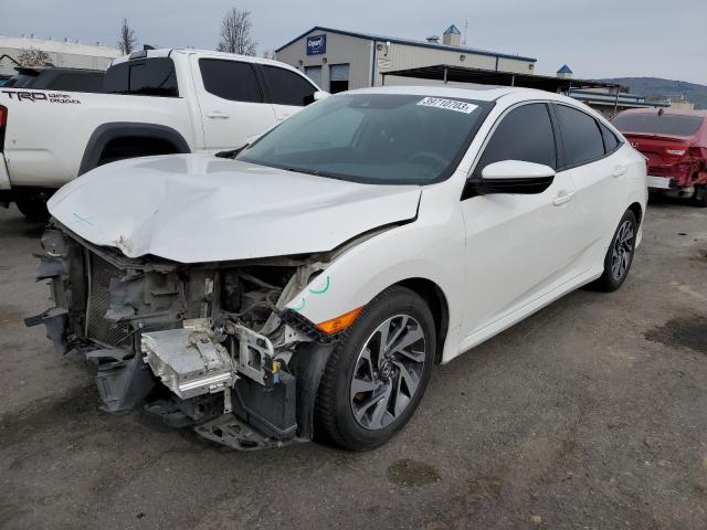 HONDA CIVIC EX 2018 with VIN 19XFC2F88JE203110 - Photo from auction