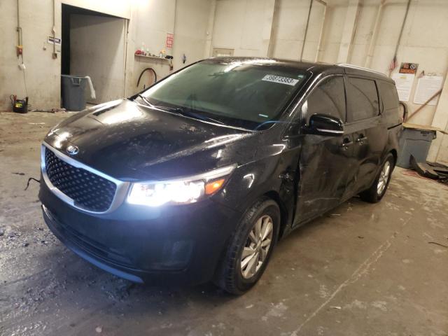 KIA SEDONA L 2016 with VIN KNDMB5C12G6163320 - Photo from auction