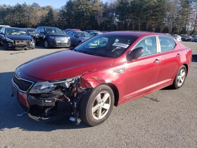 KIA OPTIMA LX 2015 with VIN 5XXGM4A75FG466942 - Photo from auction