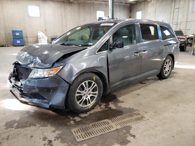 HONDA ODYSSEY EX 2013 with VIN 5FNRL5H62DB063967 - Photo from auction