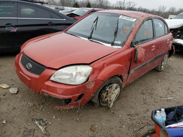 KIA RIO BASE 2008 with VIN KNADE123386342855 - Photo from auction