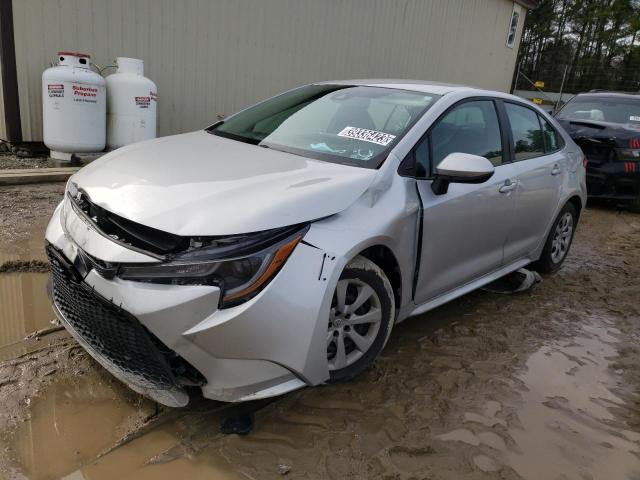 TOYOTA COROLLA LE 2021 with VIN 5YFEPMAE7MP168622 - Photo from auction