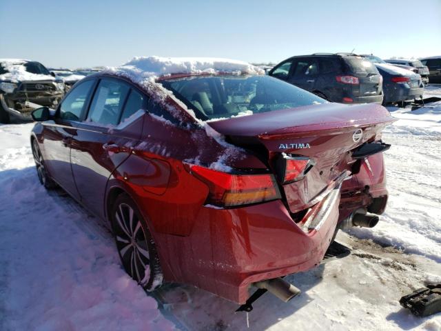 Photo 2 from auction – 2021 NISSAN ALTIMA SR with VIN 1N4AL4CV9MN333841